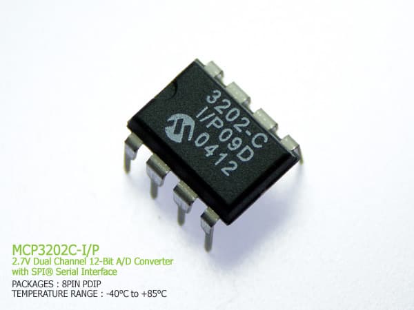 MCP3202-CI/P