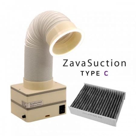 이동형 납땜 집진기 자바석션C (어답터 포함, 배기덕트 포함)