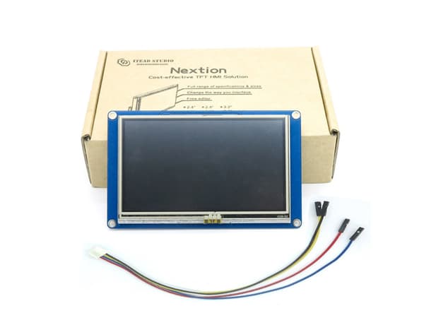 Nextion HMI LCD, 감압식 터치, 4.3인치 NX4827T043 , 기본형