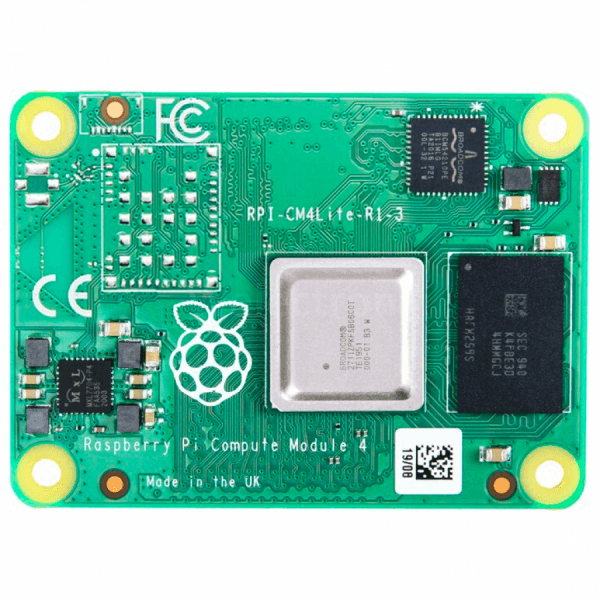 Compute Module 4 Lite - CM4001000 (No WiFi, 1GB RAM, eMMC 0GB)