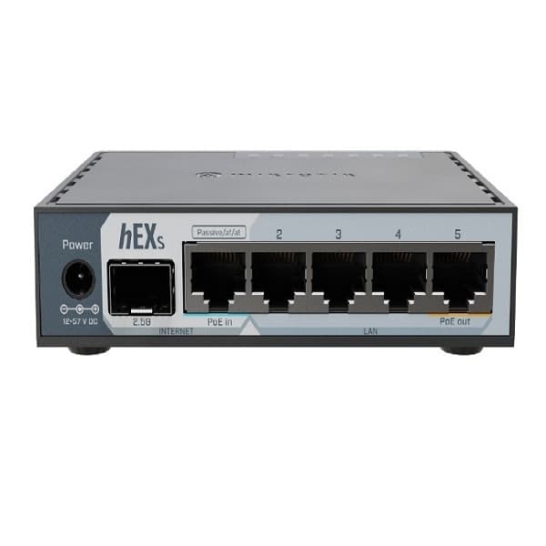 마이크로틱 MikroTik hEX S(E60iUGS) VPN 라우터 / 산업용/ 방화벽 Router